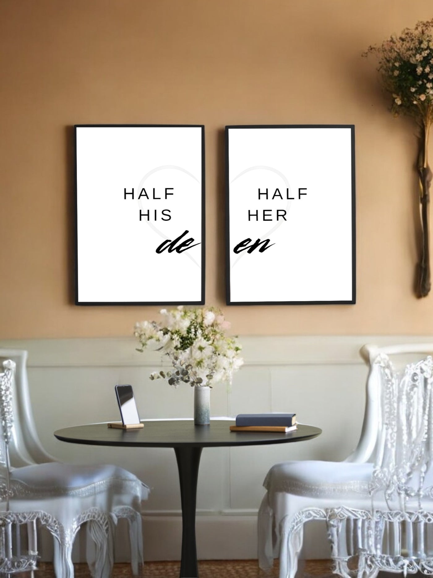 Half His & Half Her Deen Frames