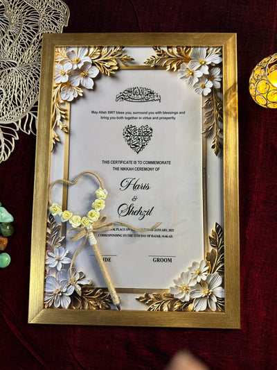 Royal Taj Nikah Frame Deal